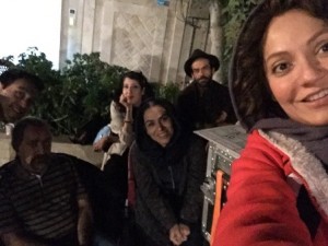 سلفی مهناز افشار
